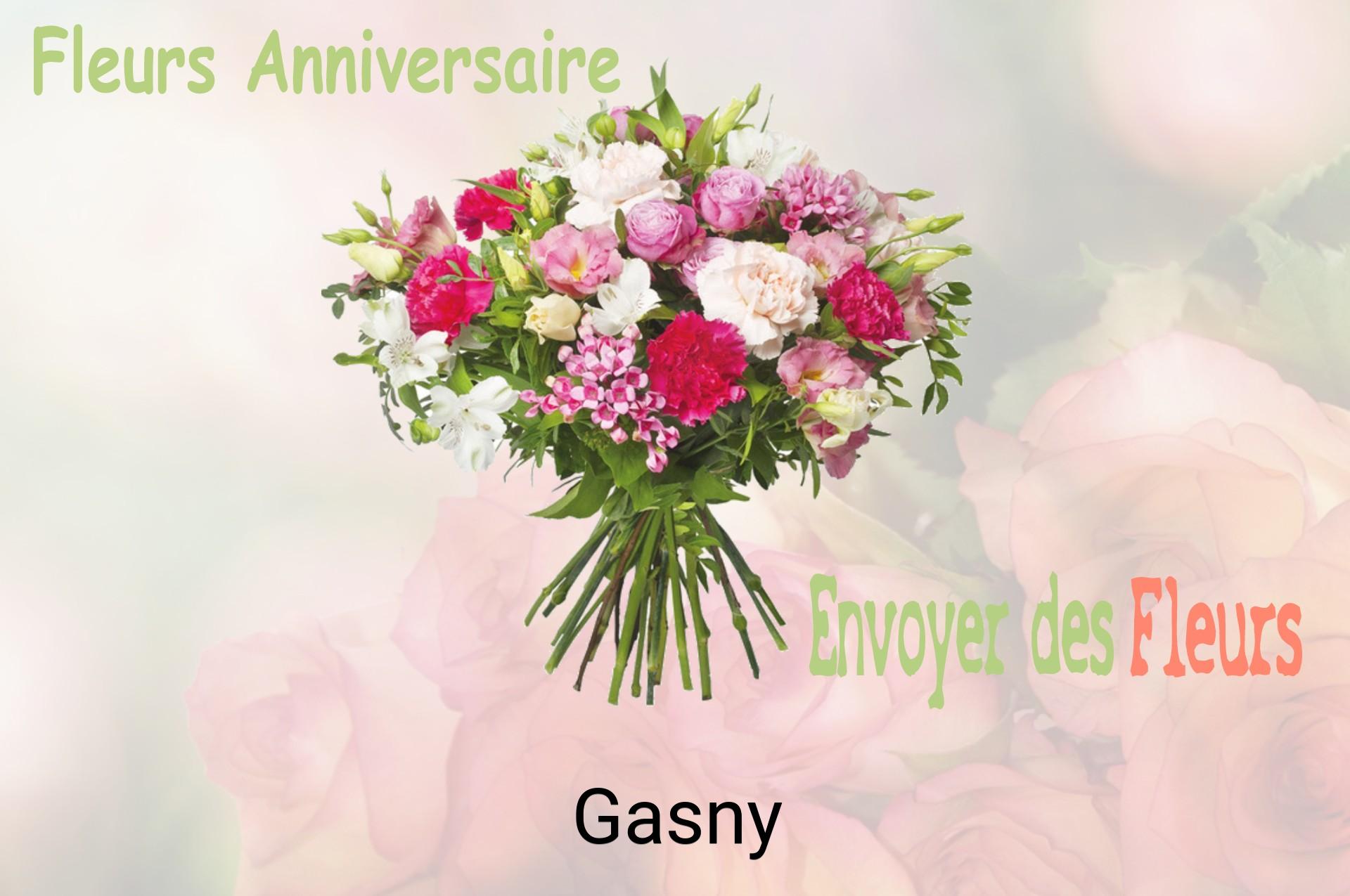 Bouquet de fleurs d’anniversaire livré à Gasny