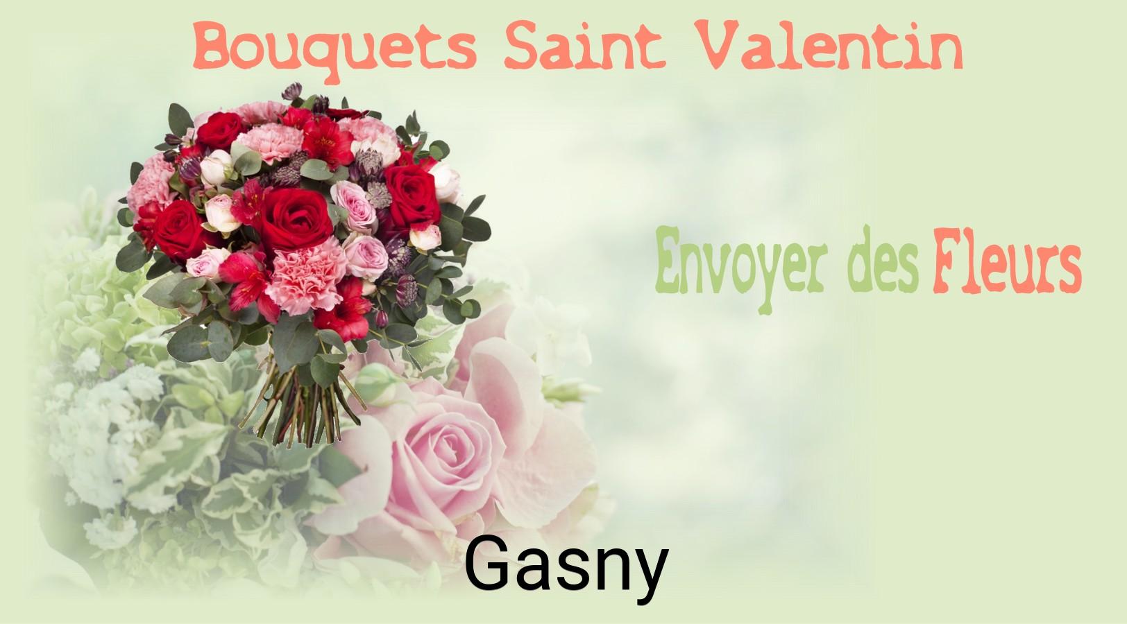 Roses de Saint-Valentin livrées à Gasny